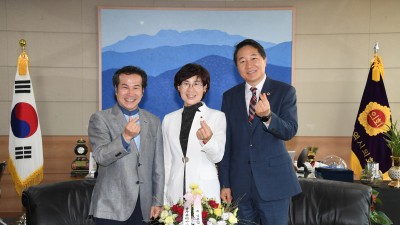 본원의 자랑~김용집 광주시의회의장, 정순애 부의장